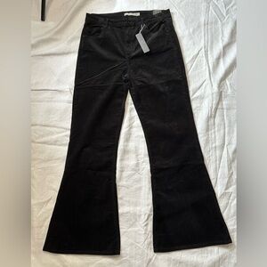 Tractr Black Flare Wide Leg Jeans